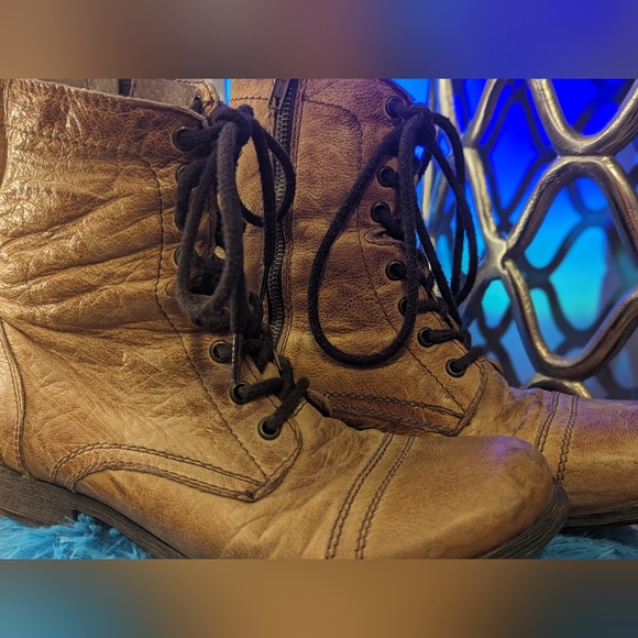 Steve Madden leather boot men's 7 - Picture 4 of 9